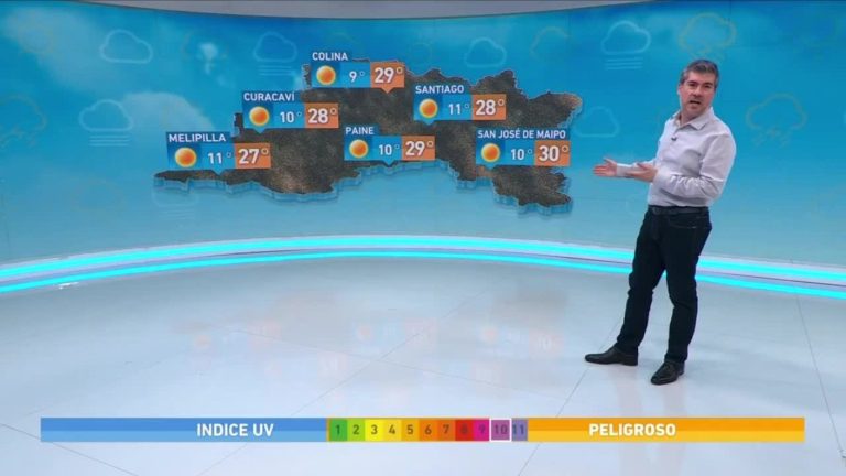 Eduardo Sáez y el informe del tiempo para este viernes 15 de diciembre