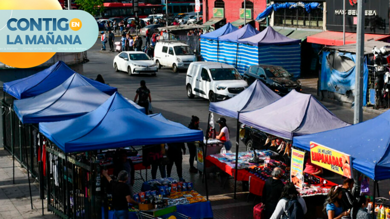 Total descontrol en Estación Central: Comercio ambulante no da tregua previo a Navidad