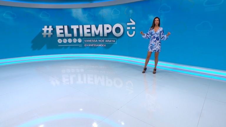 Vanessa Noé y el informe del tiempo para este domingo 24 de diciembre