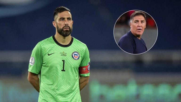 Claudio Bravo zanja polémica con Eduardo Berizzo: 