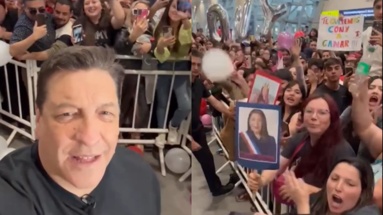JC Rodríguez vibró en su llegada al aeropuerto de Santiago para recibir a los finalistas de Gran Hermano Chile