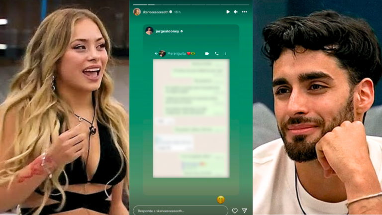Viralizan primer chat entre Jorge y Skar tras salir de Gran Hermano