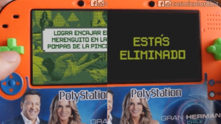 ¿La tendrán en Meiggs? Viralizan genial consola de videojuegos inspirada en Gran Hermano Chile
