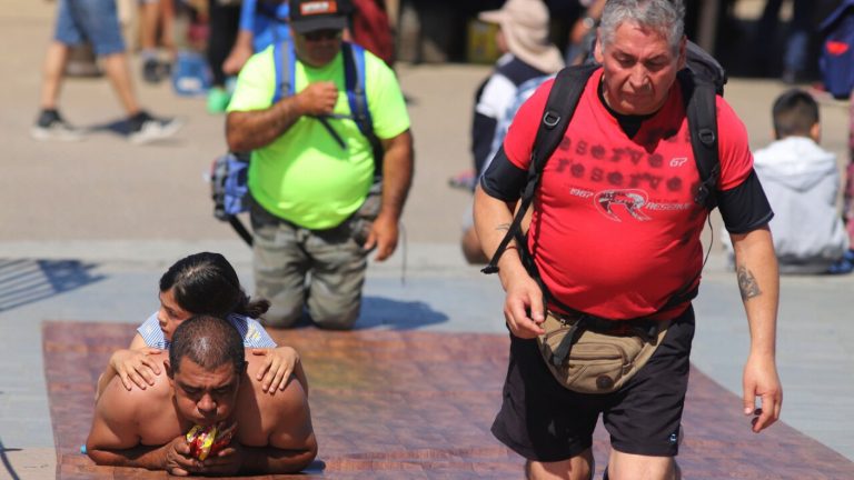 Así fue la llegada de miles de peregrinos al Santuario de Lo Vásquez: Hay 4 fallecidos