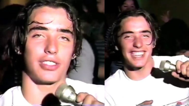 Viralizan video de José Luis Repenning a sus 16 años en una fiesta: Sacó risas en redes