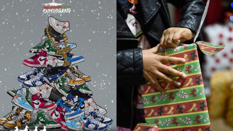 La cruzada de la Shishigang por Navidad: Así puedes regalar zapatillas a niños y niñas