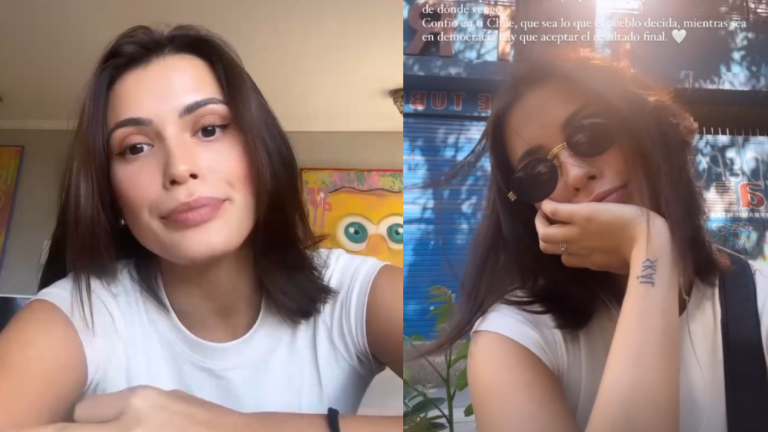 Coni reveló detalle de su vida cívica en medio del plebiscito: 