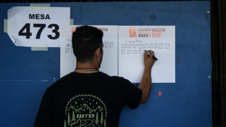 Minuto a minuto | Plebiscito 2023: Opción 