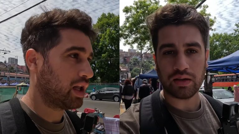 Youtuber argentino quedó impactado por delincuencia en Valparaíso: 