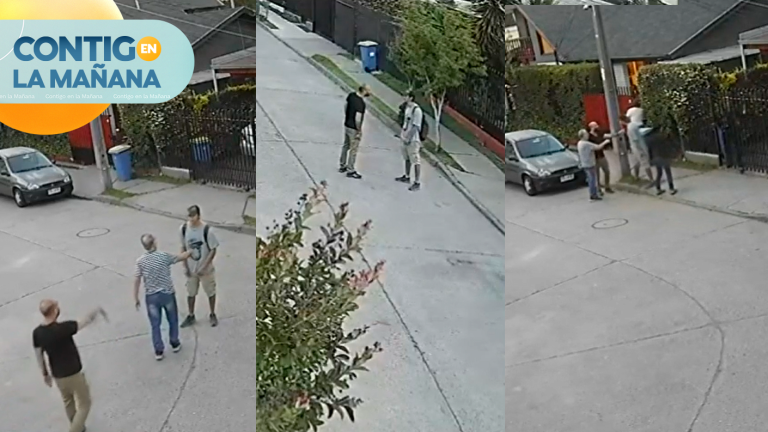 Insólito conflicto vecinal: Hombre agredió a joven por ruido al cortar el pasto en La Florida