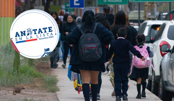 “Anótate en la lista”: Plataforma del Mineduc permite solicitar vacantes en escuelas sin hacer filas