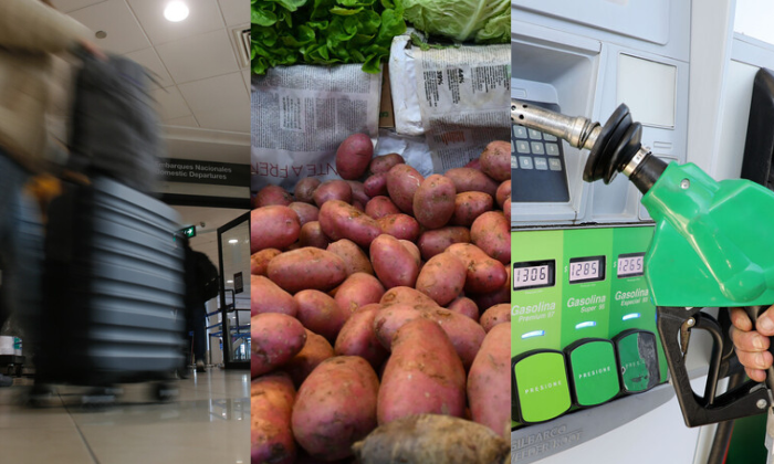 Paquete turístico, papa y gasolina: Los productos que subieron y bajaron en el IPC de diciembre