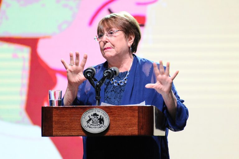 Michelle Bachelet llamó a los acuerdos por reforma de pensiones: 