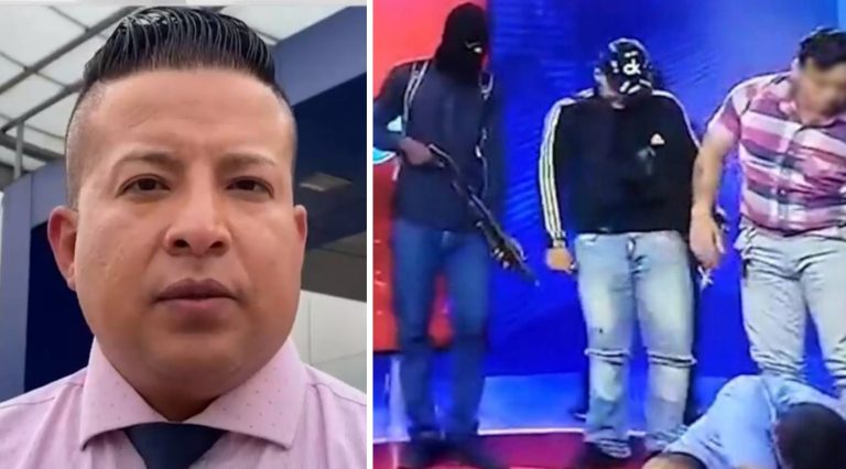 Habla periodista de canal tomado en Ecuador: 