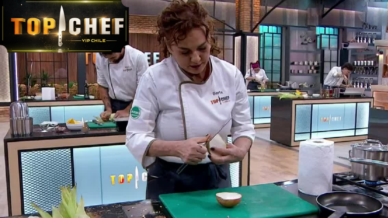 Berta Lasala se distrajo y sufrió un accidente en Top Chef VIP