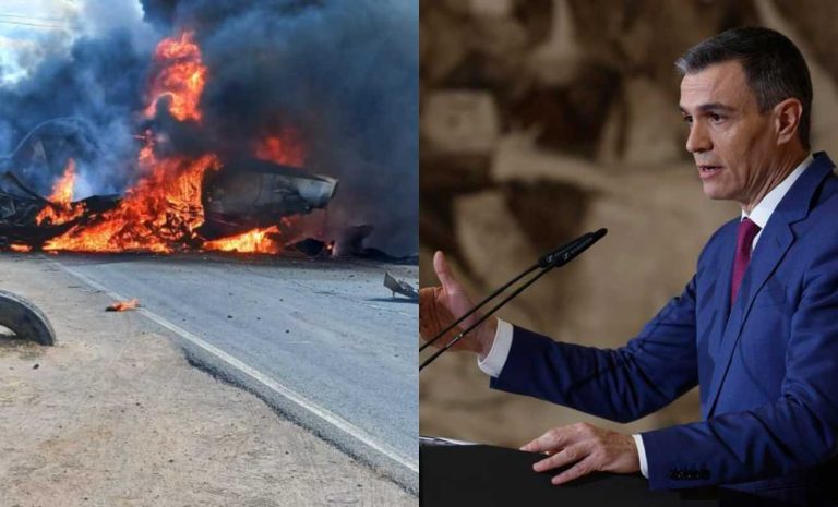 Presidente de España envió condolencias por muerte de piloto en accidente en Ruta 5 Sur
