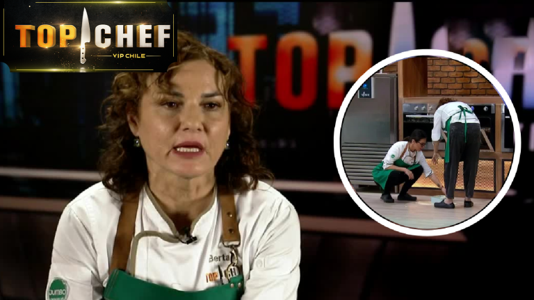 Berta Lasala sufrió un torpe chascarro con su torta en Top Chef VIP