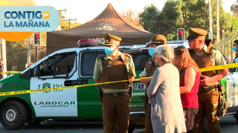 Investigan triple homicidio en Cerrillos: Dos hombres y una mujer murieron acribillados