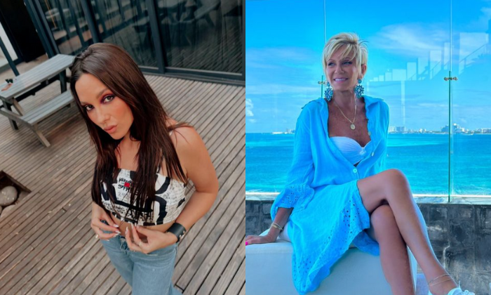 Polémica en redes por fotos de Kel Calderón durante complejo estado de salud de Raquel Argandoña