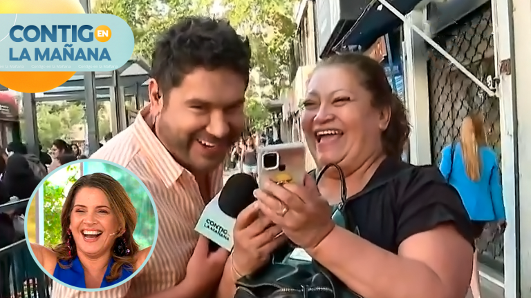 ¡Se confundió con Gino! Mujer protagonizó divertido chascarro en vivo