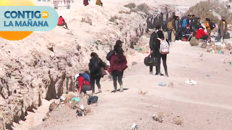 Ingreso migratorio desmedido: Critican falta de vigilancia en paso fronterizo de Colchane