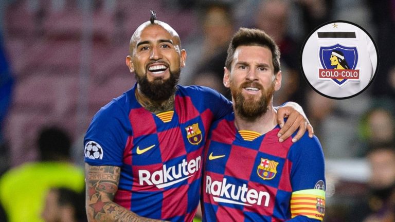 Lionel Messi a la cabeza: Las figuras mundiales que felicitaron a Arturo Vidal tras fichar en Colo Colo