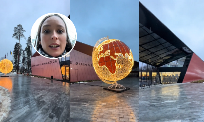 Chilena en shock al conocer cómo es un colegio público en Letonia: 