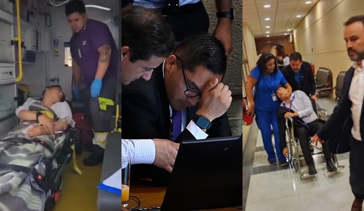 Diputado Videla se desvaneció en pleno Congreso y explicó las razones: 