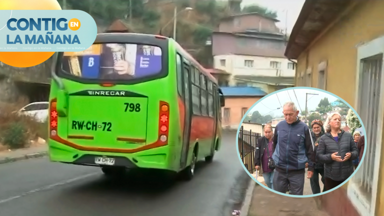 Aislamiento total: Vecinos caminan kilómetros para tomar micro en Valparaíso