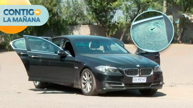 Encuentran vehículo de alta gama abandonado en Quilicura: Recibió 30 disparos