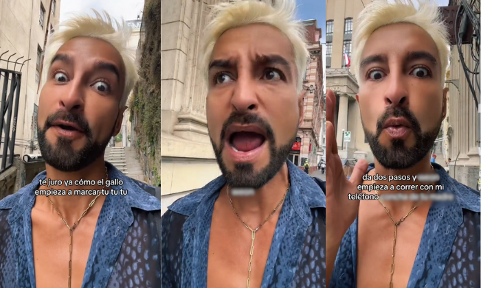 Tiktoker sufrió insólito robo de celular y contó cómo lo recuperó: 