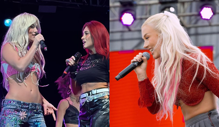 ¿Desafinó? Vesta Lugg es blanco de críticas tras cantar en show de Karen Paola