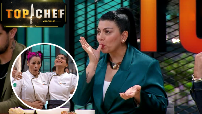 ¡Se chupó los dedos! Chef Fernanda se rindió ante el plato de Carlyn y Zapallito