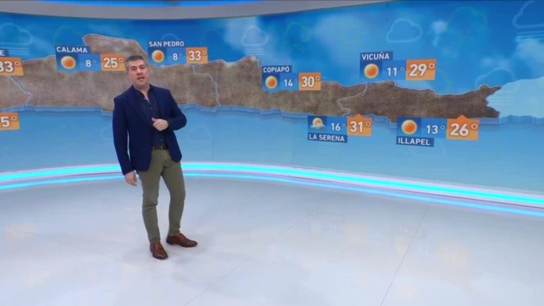 Eduardo Sáez y el informe del tiempo para este viernes 5 de enero