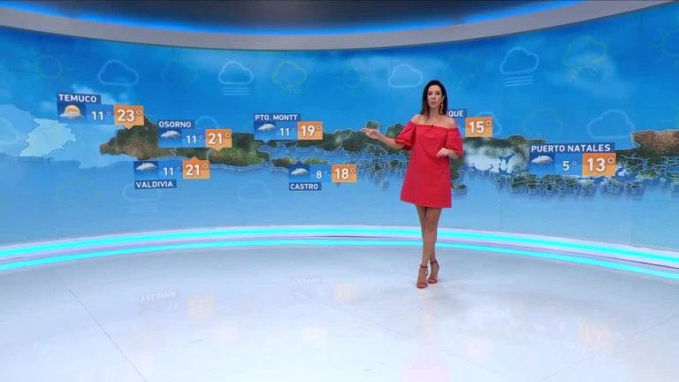 Vanessa Noé y el informe del tiempo para este domingo 7 de enero