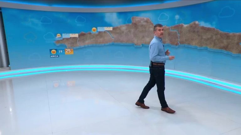 Eduardo Sáez y el informe del tiempo para este martes 9 de enero