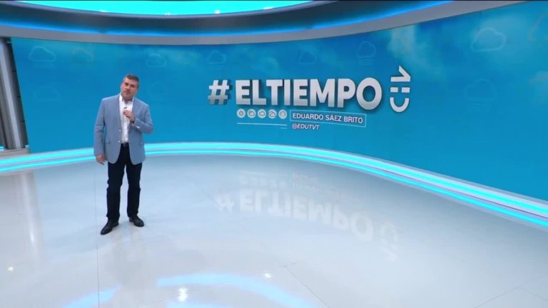 Eduardo Sáez y el informe del tiempo para este jueves 11 de enero