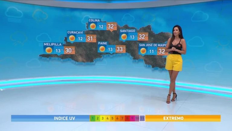 Vanessa Noé y el informe del tiempo para este domingo 14 de enero