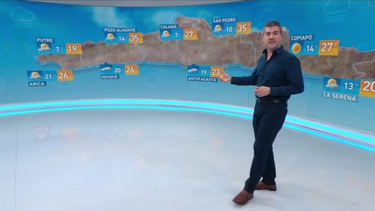 Eduardo Sáez y el informe del tiempo para este miércoles 17 de enero