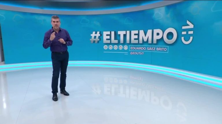 Eduardo Sáez y el informe del tiempo para este jueves 18 de enero