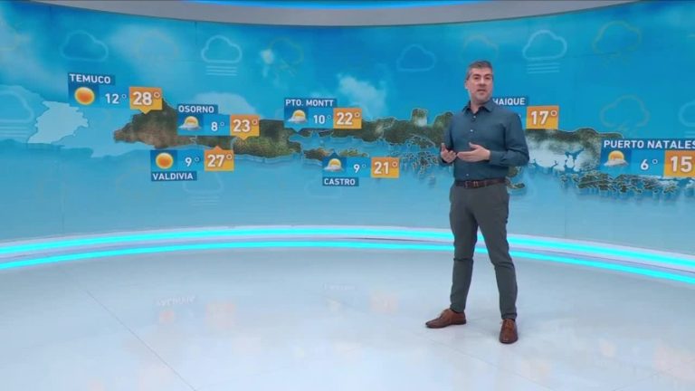 Eduardo Sáez y el informe del tiempo para este viernes 19 de enero