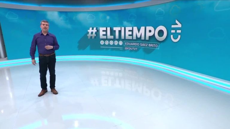 Eduardo Sáez y el informe del tiempo para este martes 30 de enero