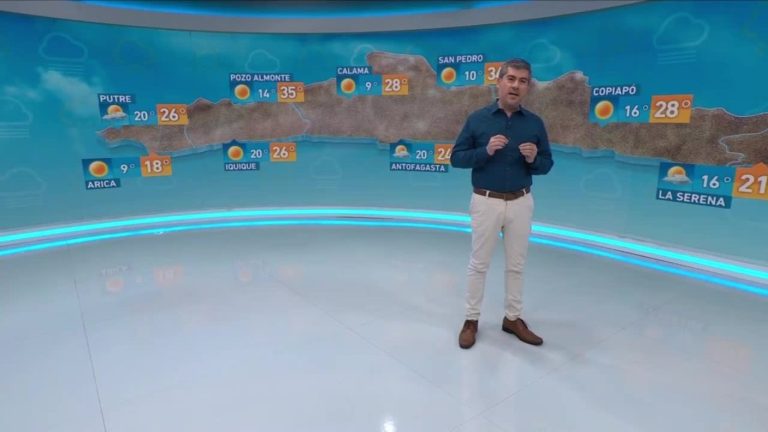 Eduardo Sáez y el informe del tiempo para este miércoles 31 de enero