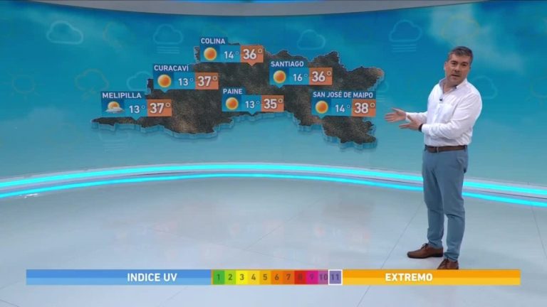Eduardo Sáez y el informe del tiempo para este jueves 1 de febrero