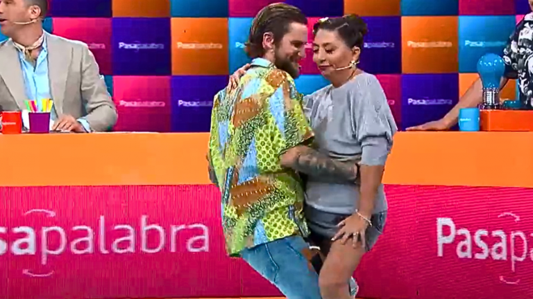 ¡Lo dieron todo! Pincoya y JP Cretton se tomaron la pista con coqueto baile en Pasapalabra