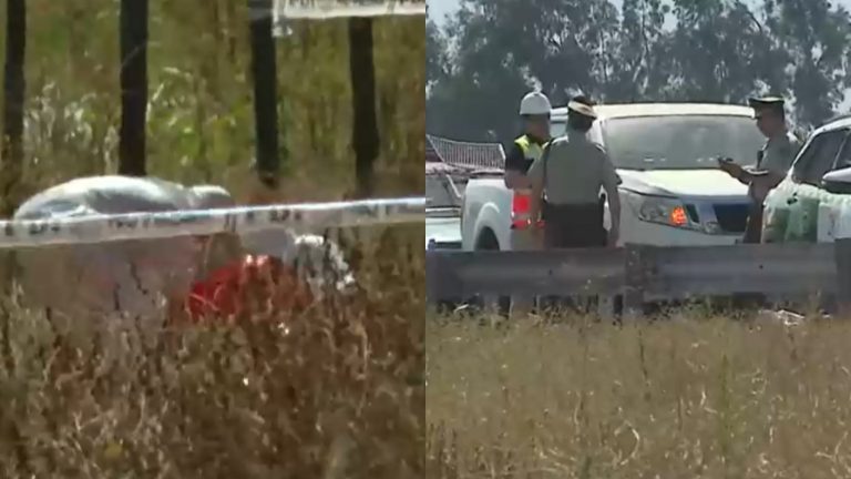 Confirmaron ejecución: Lo que se sabe del hallazgo de dos cuerpos amarrados en autopista