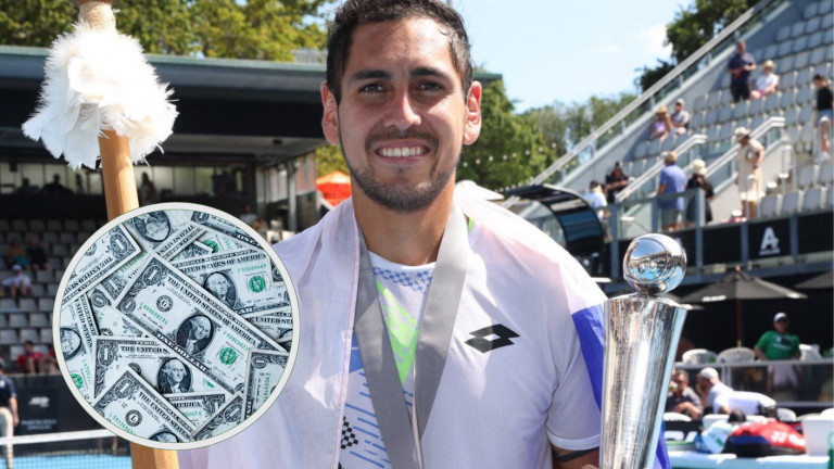 La millonaria cifra que Alejandro Tabilo ganó por conquistar el ATP de Auckland