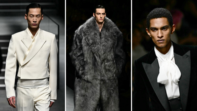 Radical cambio de estilo: Dolce & Gabbana impactó con nueva colección masculina