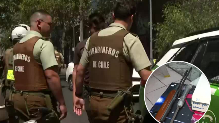 Insólito: Fiscalización a local que vendía zapatillas falsas en Franklin terminó en incautación de armas