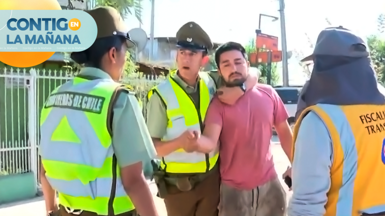 Conductor agredió a fiscalizador durante operativo en La Pintana